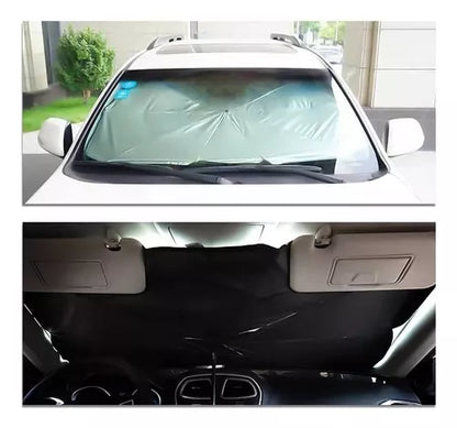 Tapasol Cubres Parabrisas Auto Parasol Quitasol Sol 120x70cm