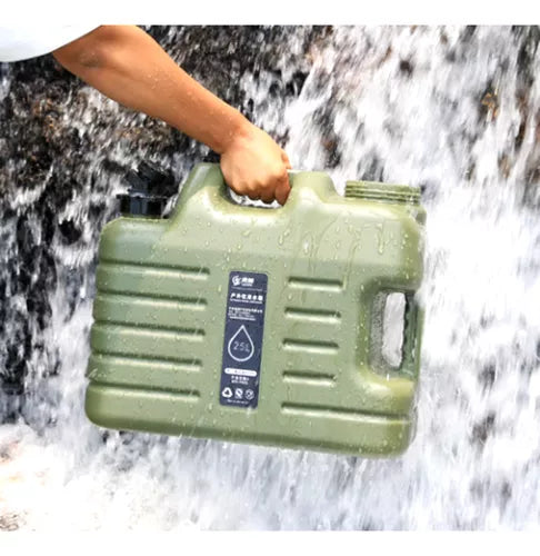 Cubo Contenedor De Agua Camping Bidon De Agua Portatil 25lts