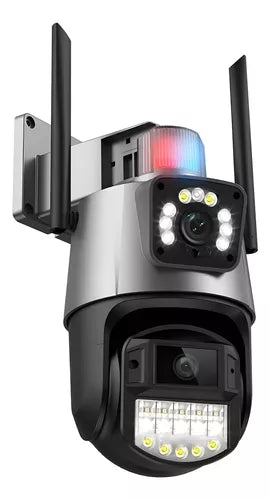 Camara Seguridad Wifi Camara Ptz Hd Luz Alarma Camara 360 Hd