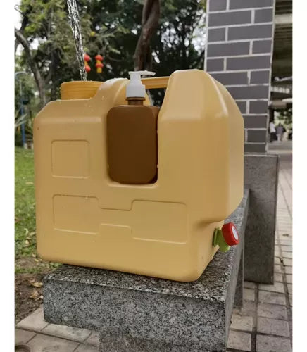 Cubo Contenedor De Agua Camping Bidon De Agua Portatil 20lts