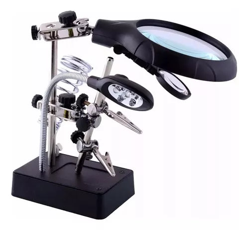 Lupa Led Escritorio Lampara Lupa Lupa Con Luz Led Lupa 10x