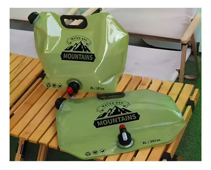 Contenedor De Agua 8 Litros Vejiga De Agua Camping Bolsa