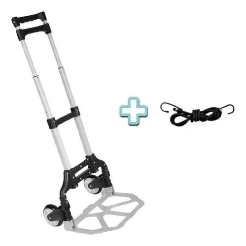Yegua Plegable Aluminio Carro Carga Yegua Plegable 75kg