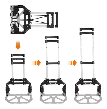 Yegua Plegable Aluminio Carro Carga Yegua Plegable 75kg