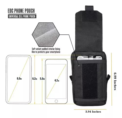 Pouch Tactico Billetera Molle Pouch Tacticos Pouch Velcro