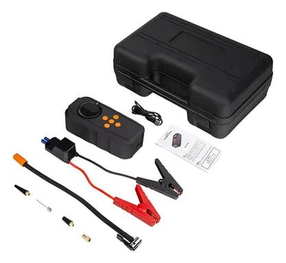 Kit Partidor Bateria 12v Inflador Neumaticos Multiuso 150psi