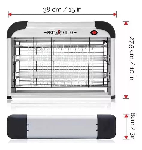 Lampara Mata Insectos Mata Insecto Electrico Mata Moscas 12w