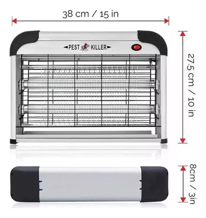 Lampara Mata Insectos Mata Insecto Electrico Mata Moscas 12w