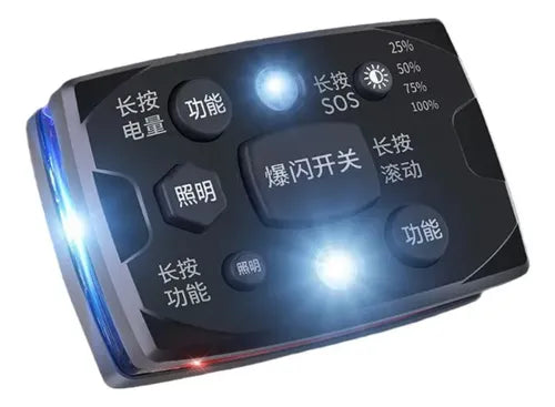 Baliza Corporal Baliza Led Sirena Linterna Baliza Tactica