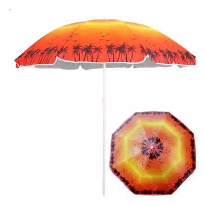 Sombrilla Playa Quitasol Paraguas Sombrilla Verano 160cm