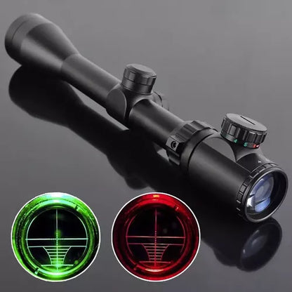 Mira Telescopica Rifles Pcp Caza Iluminada 3-9x40 Riel 11mm