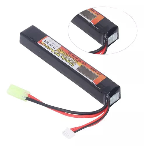 Bateria Lipo 7.4 V 25 C 1300mah Airsoft Replicas Paintball