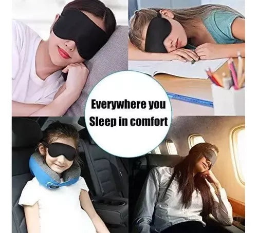 Antifaz Dormir Para Ojos Algodon Antifaz Viaje Mascara Sueño