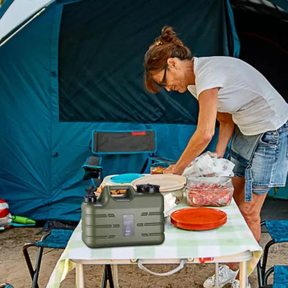 Cubo Contenedor De Agua Camping Bidon De Agua Portatil 25lts