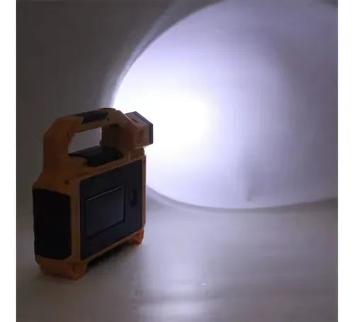 Linterna Led Lampara Camping Recargable Usb Solar Lampara