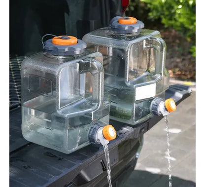 Cubo Contenedor De Agua Camping Bidon De Agua Portatil 12lts