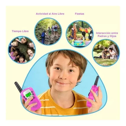 Walkie Talkie Niño Baofeng Bf-t3 Portatil Radio Niño