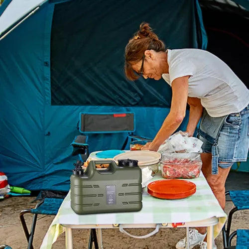 Cubo Contenedor De Agua Camping Bidon De Agua Portatil 11lts