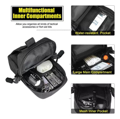 Pouch Tactico Billetera Molle Pouch Tacticos Pouch Velcro
