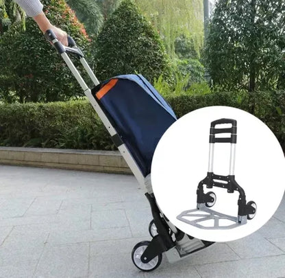 Yegua Plegable Aluminio Carro Carga Yegua Plegable 75kg