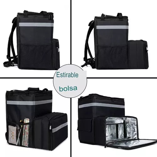 Bolsos Termicos Mochila Termica Delivery Repartidor 40 Litros