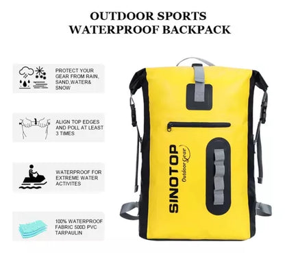 Mochila Impermeable Bolso Seco Mochila Camping Outdoor 30l