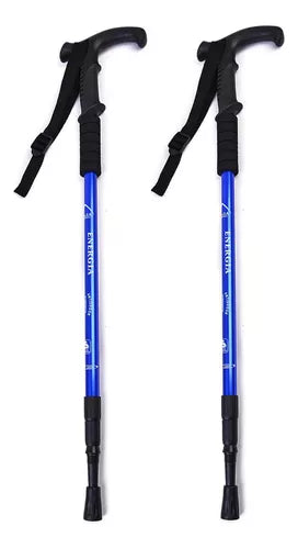 Pack 2 Bastones Trekking Baston Trekking Anti Shock 4tramos