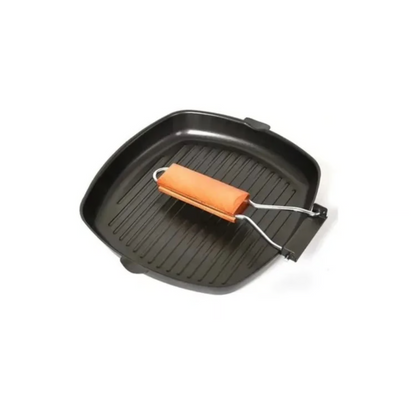 Sarten Camping Plegable Sarten Portatil Camping 24x24cm