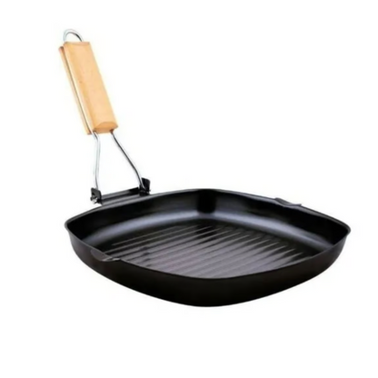 Sarten Camping Plegable Sarten Portatil Camping 24x24cm