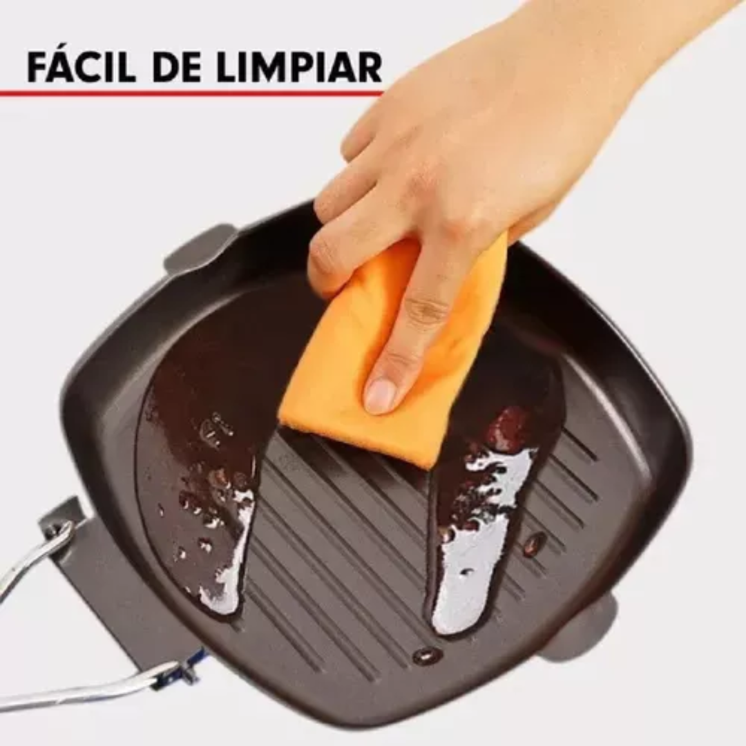 Sarten Camping Plegable Sarten Portatil Camping 24x24cm