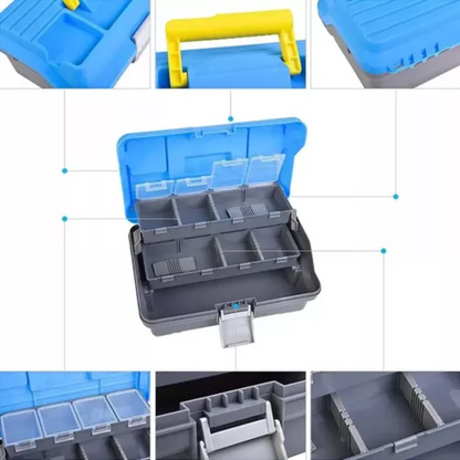 Cajas Señuelo Caja De Pesca 9 Espacios Caja Señuelos 32x15cm