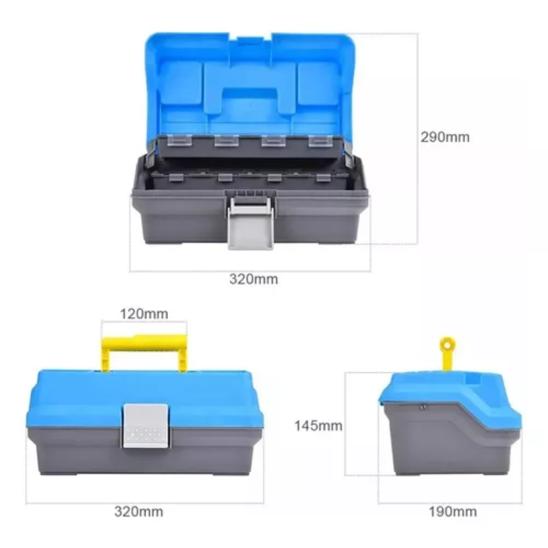Cajas Señuelo Caja De Pesca 9 Espacios Caja Señuelos 32x15cm