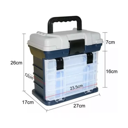 Caja Organizadora Pesca Caja Pesca Cajas Señuelos 26x27cm