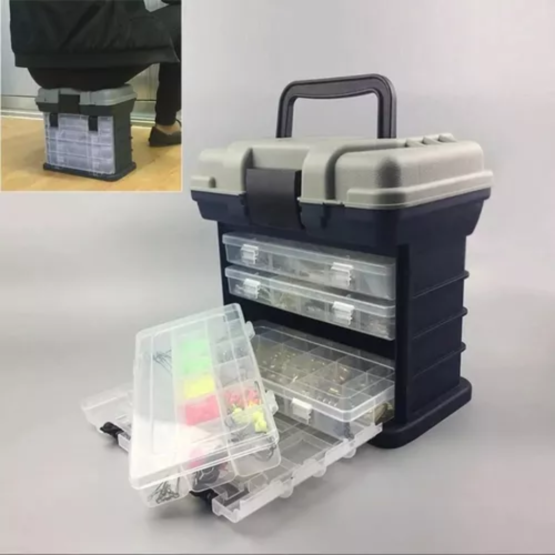 Caja Organizadora Pesca Caja Pesca Cajas Señuelos 26x27cm