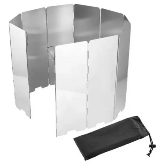 Protector De Viento Para Cocinilla Portatil Camping 84x24cm