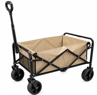 Carro Arrastre Plegable Carrito Camping Carro Compras 100kg