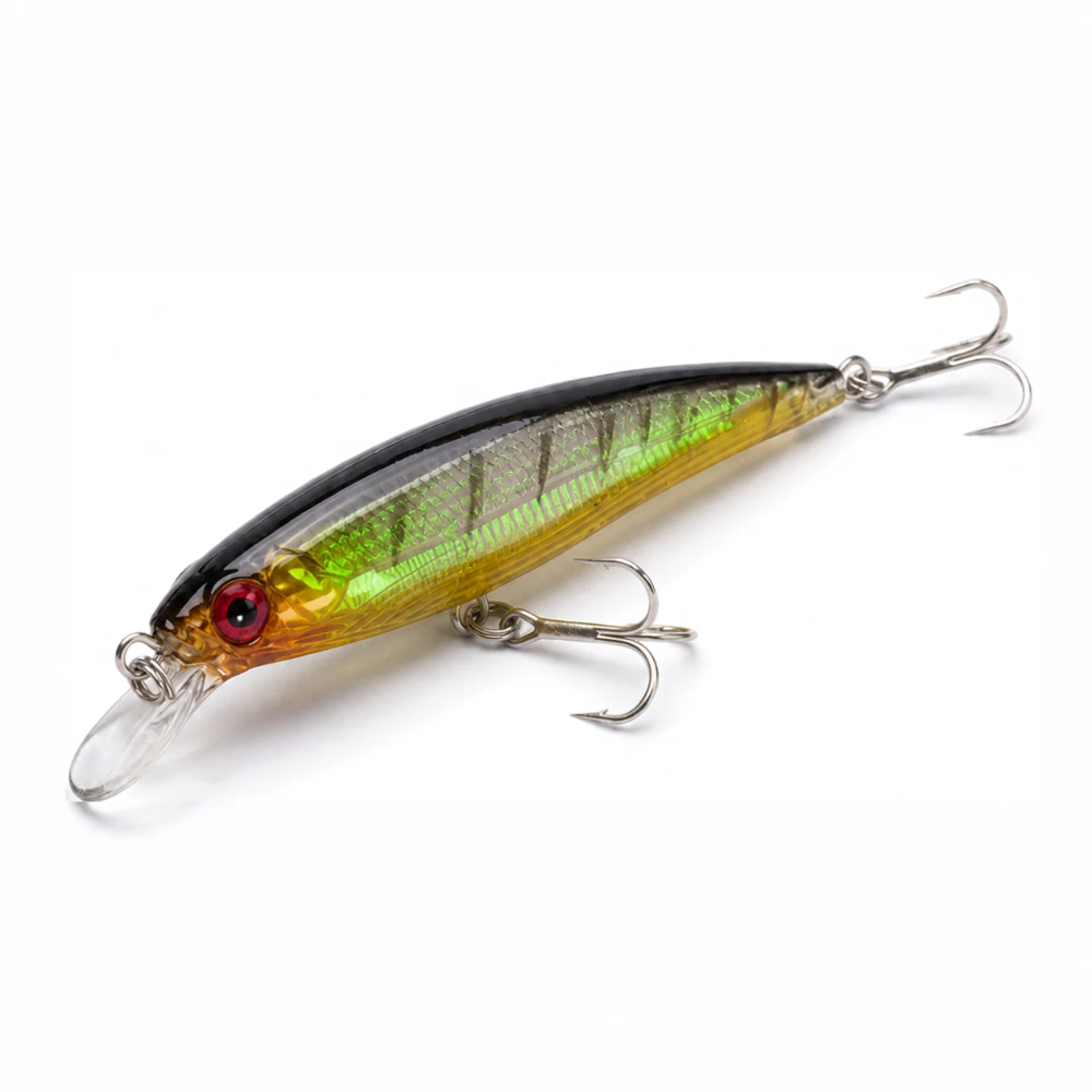 Señuelo Pesca 11cm Con 2 Ganchos Triples Señuelos Mar 13g