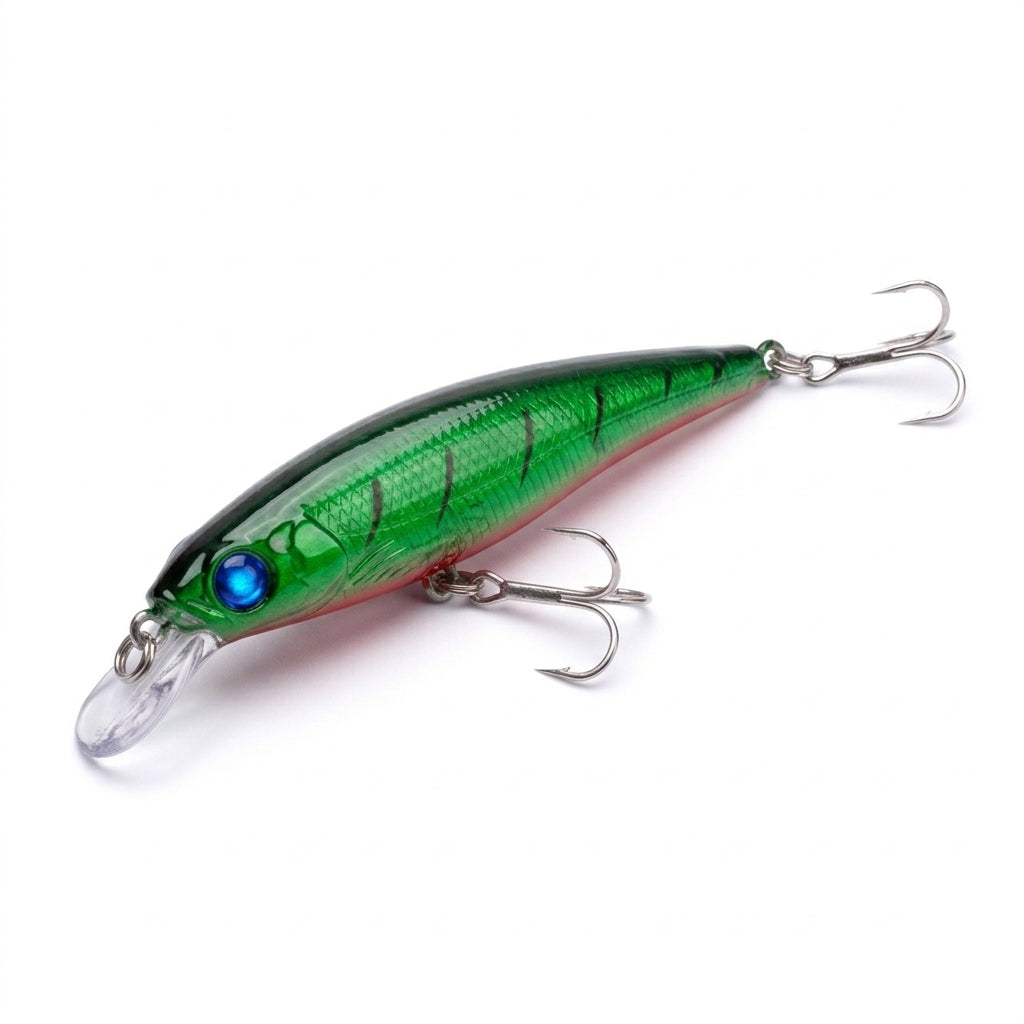 Señuelo Pesca 11cm Con 2 Ganchos Triples Señuelos Mar 13g