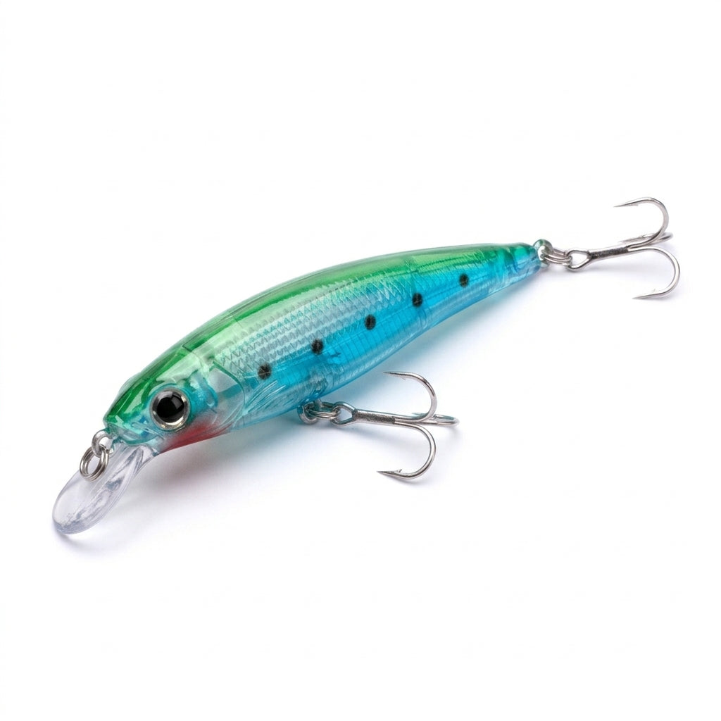 Señuelo Pesca 11cm Con 2 Ganchos Triples Señuelos Mar 13g