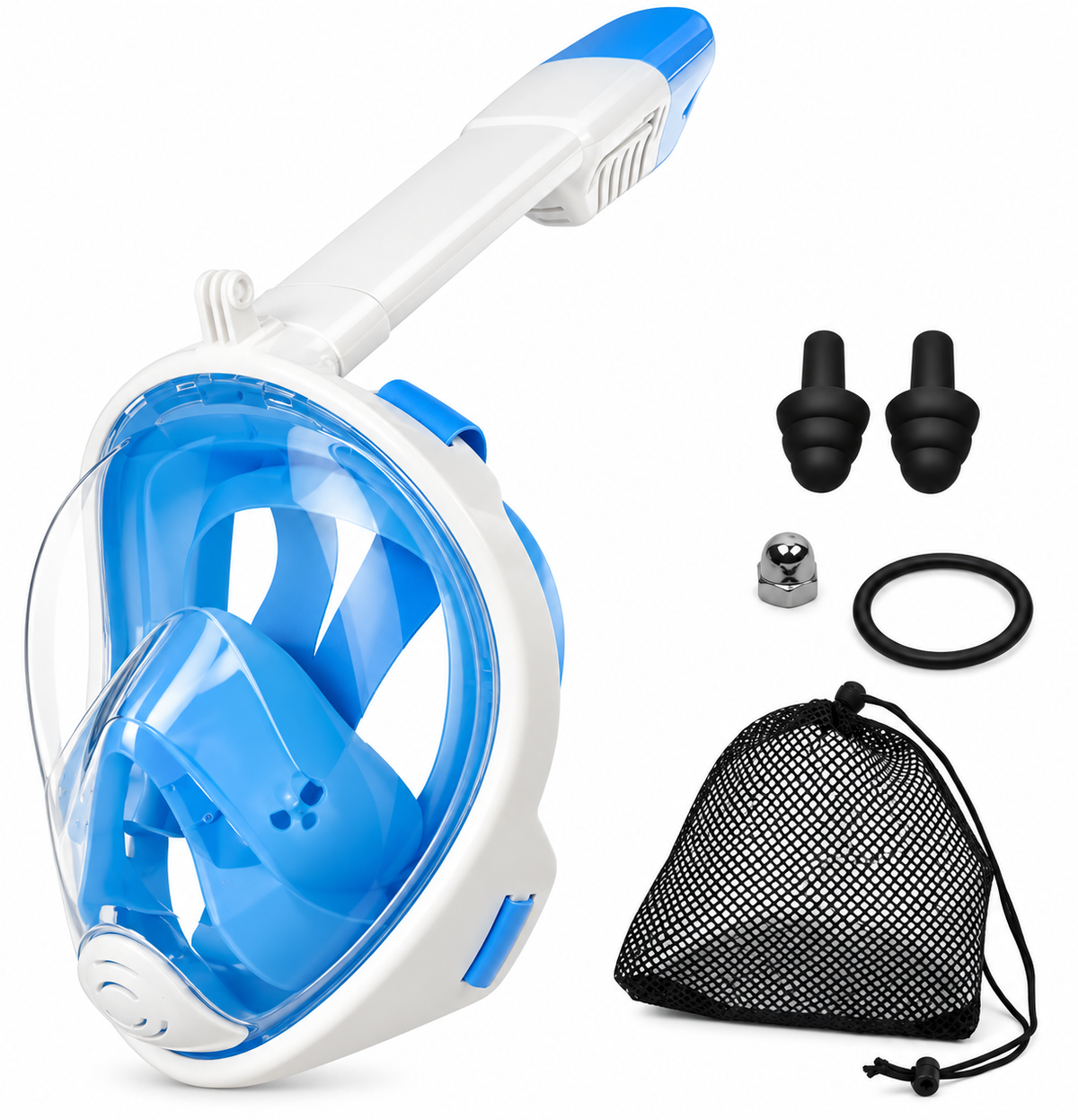 Mascara Snorkel Fullface Mascara Buceo snorkel porta gopro