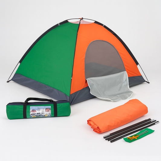 Carpa Camping Carpa 3 Personas Carpa Impermeable 1.6x2x1mts