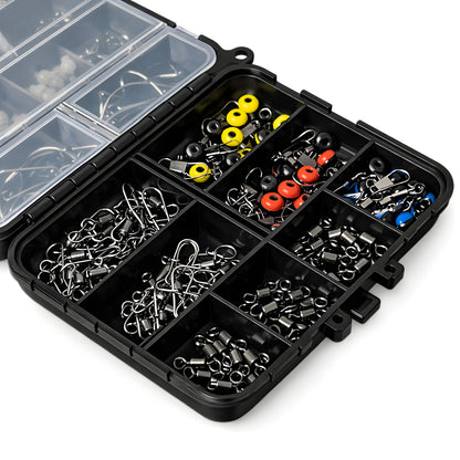 Kit Señuelo Pesca Organizadora Anzuelo Pesca Señuelos 191pz