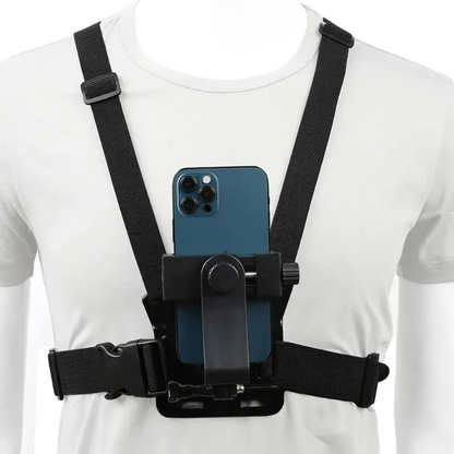 Soporte Celular Ajustable Arnes De Pecho Para Grabar Videos