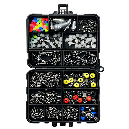 Kit Señuelo Pesca Organizadora Anzuelo Pesca Señuelos 191pz