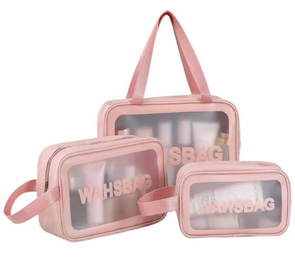Set 3 Organizador Viaje Bolso Maquillaje Organizador Neceser
