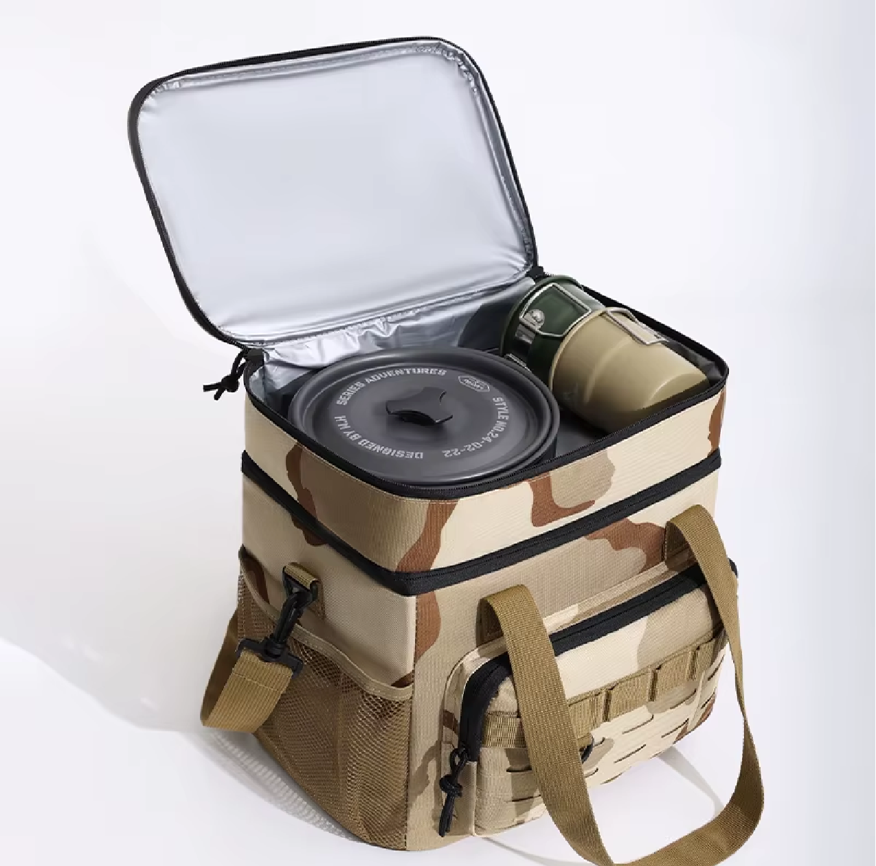 Bolso Cooler Plegable Bolso Termico Impermeable 30x29x19cm