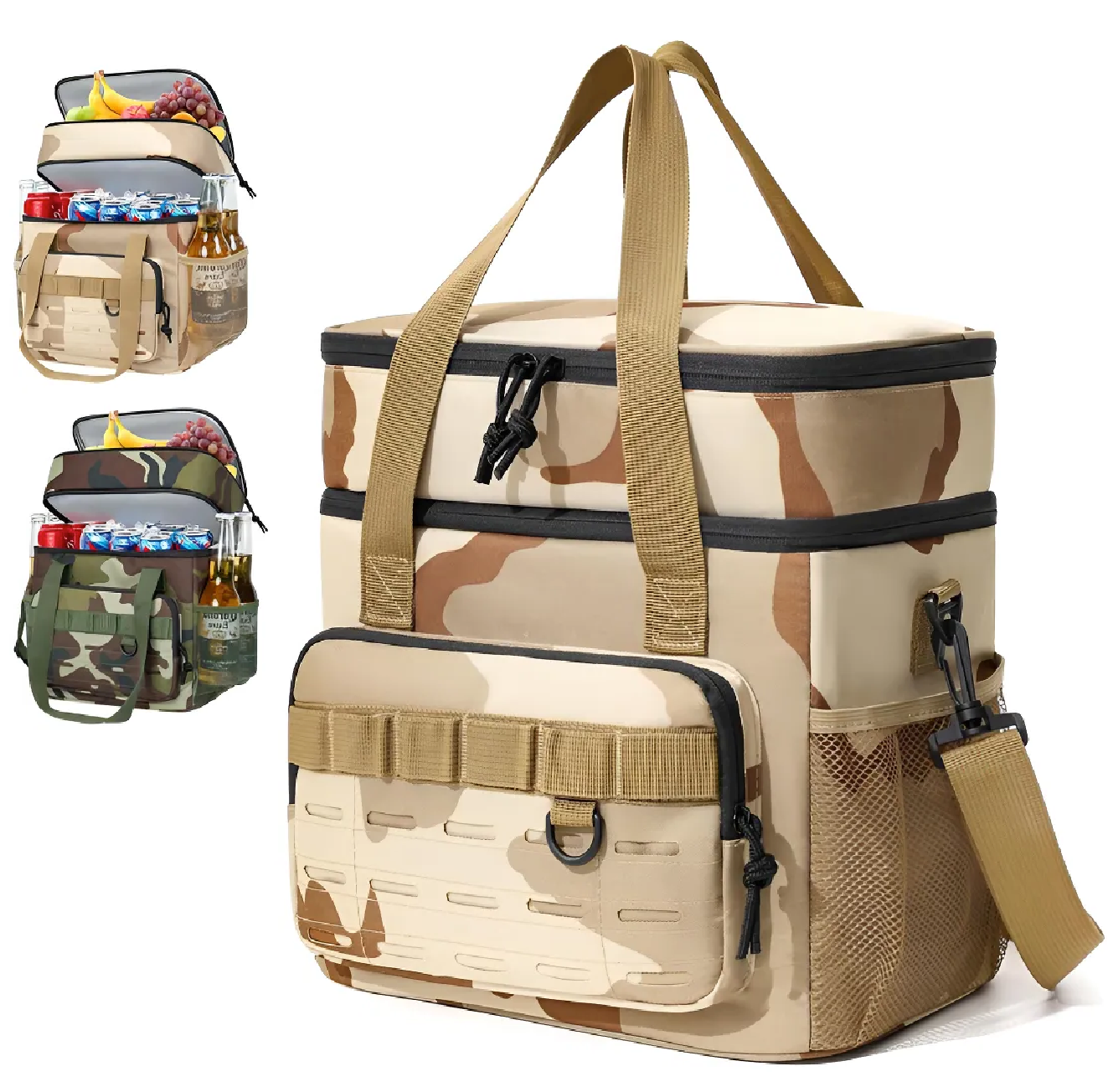 Bolso Cooler Plegable Bolso Termico Impermeable 30x29x19cm