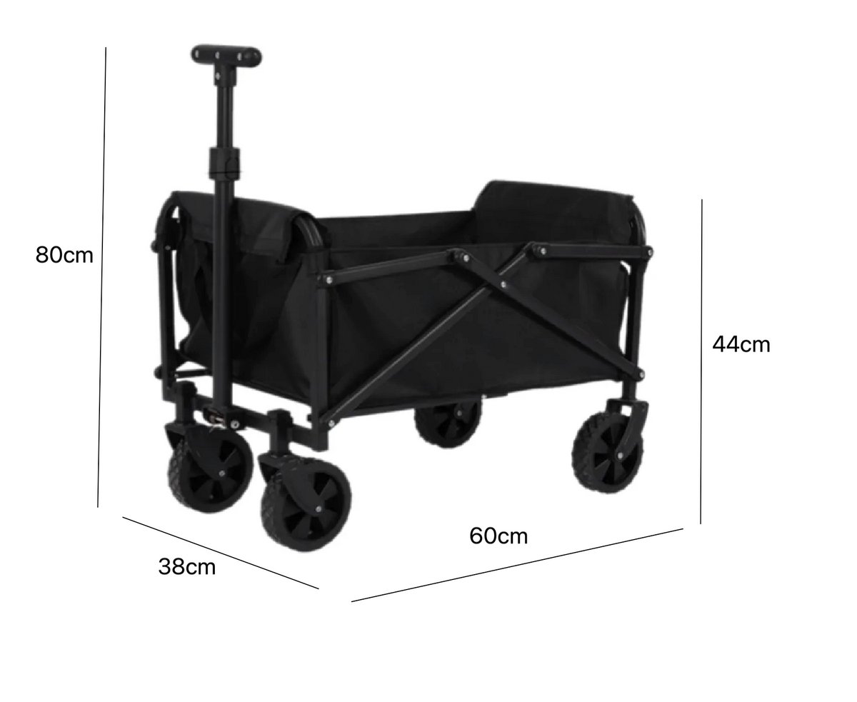Carrito Camping Carrito Plegable Compras Multiuso 50kg