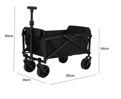 Carrito Camping Carrito Plegable Compras Multiuso 50kg
