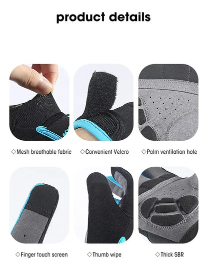 Guantes Ciclismo Bicicleta Guantes Touch Palma Anti Golpes